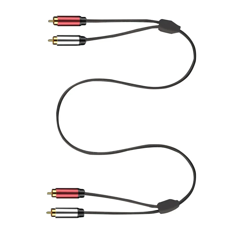 AVLINE 2-na 2 Double Lotus Head 2RCA Audio Cable Ugreen