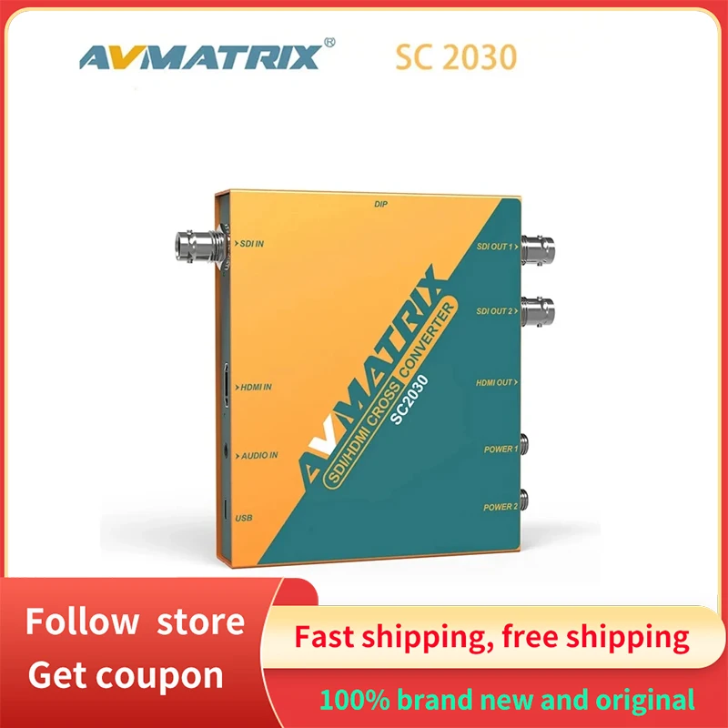 AVMatrix SC2030 SDI na HDMI kompatibilný prevod signálu, 3G-SDI HDMI kompatibilný s upday Cross Cross Converter