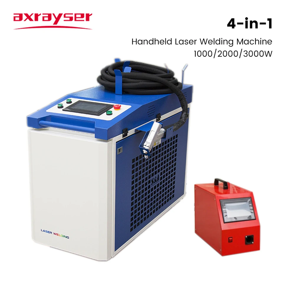 AxRayser Runcheld Super 4 v 1 laserovom zváraní stroja 1000/1500/2000 W pre kovový raycus max