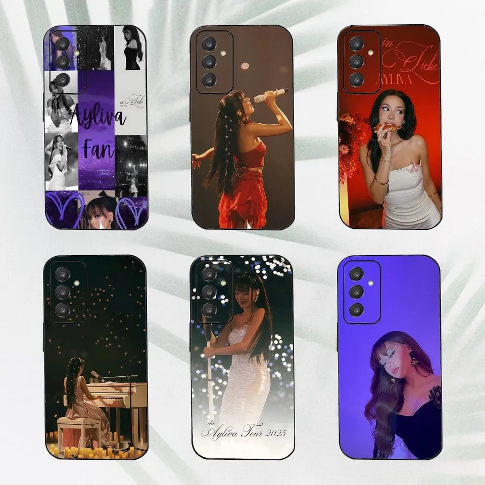 Ayliva Pozná puzdro na telefón pre Samsung Galaxy A52 A12 A51 S21 Edge S22ultra S23 S20Lite plus ultra čierny obal