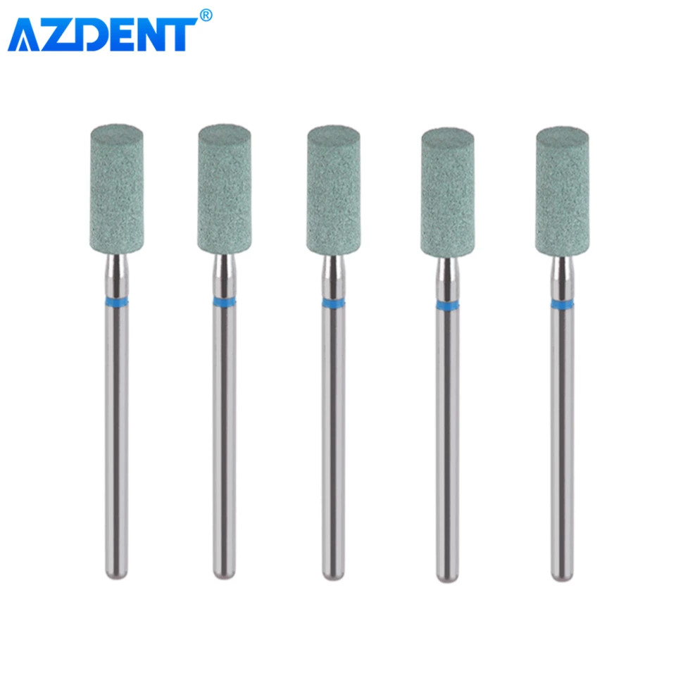 AzDent 5ks zubné laboratórium keramické diamantové mlynčeky pre zirkónia porcelánové leštenie mletie Presne dokončujúce stomatológiu