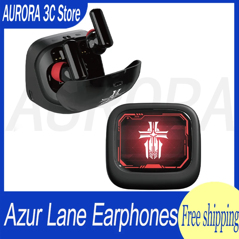 Azur Lane Cube KMS Oficiálne Bluetooth 5.3 slúchadlá bezdrôtových nepremokavých slúchadiel IPX4 aktívne náhlavné súpravy HIFI HIFI