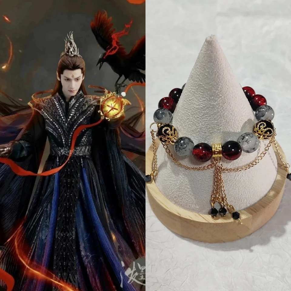 Až do konca mesiaca 2023 Nový sklenený náramok Chang Yue Jin Ming Tai Jin 2 DIY Náramok vrecka Taijin Náramok