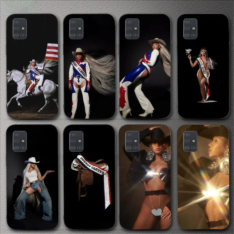 B-Beyonce Cowboy Carter Singer Pase pre puzdro pre Xiaomi Redmi Note 9 10 11 12 K40 Pro Lite Pro Shell