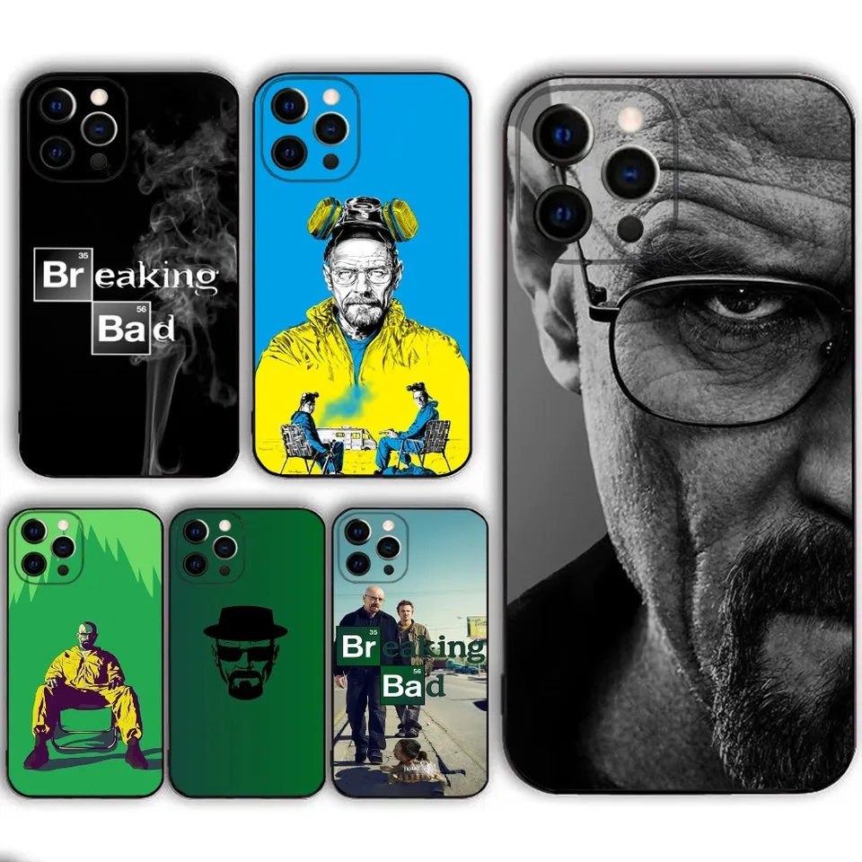 B-Breaking Bad H-Heisenberg Telefón pre iPhone 15,13,14,12, Mini, 11, XR, X, XS Pro Max 8, 7 plus zadný kryt