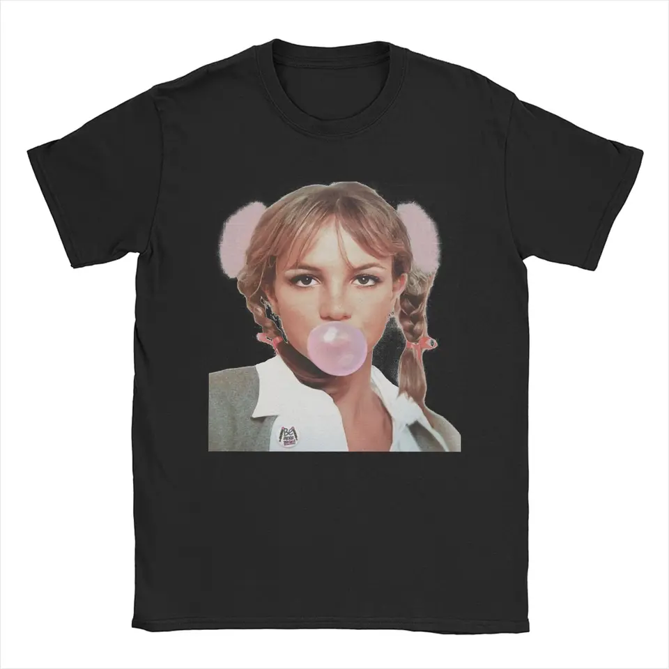 B-Britney Spears Tee tričko pre mužov Dámske tlačené tričká 100% bavlnené oblečenie