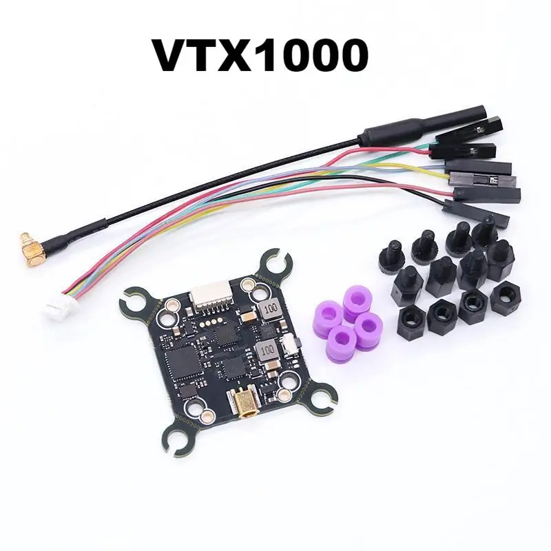 B-CUBE 5.8G 1000MW 48 CHLAD VTX Vstupné napätie 7-26V VIDEITOVÝ VIDEITTER Výkon 25 1 000 MW pre Lietadlo RC FPV DRON