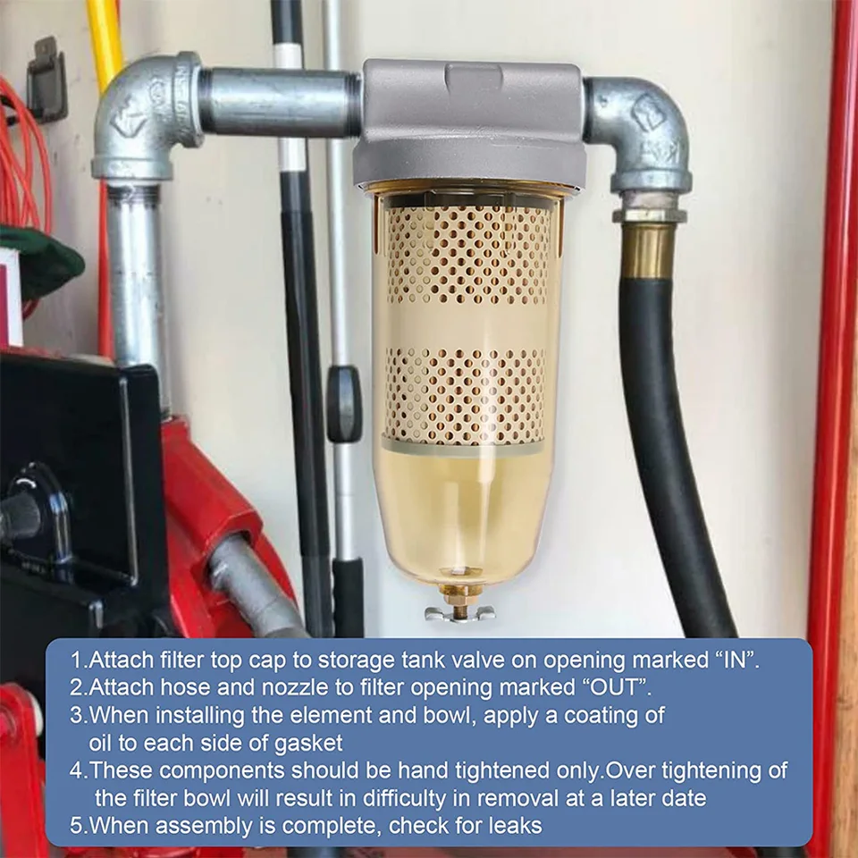 B10-al Falk Tank Filter Prenosná ľahká váha s filtrami PF10 Profesionálne filtre na úložné nádrže Oil Easy Inter splátka
