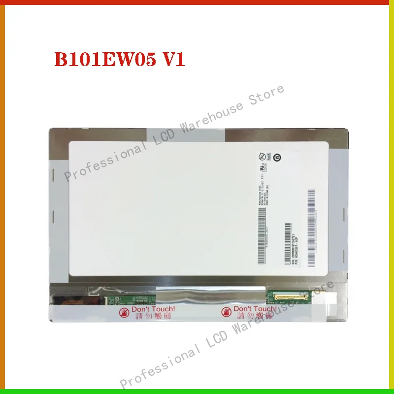 B101EW05 V1 Originál 10,1 palca 1280 × 800 LCD displej obrazovky B101EW05 V.1 40pins 100% testovaný