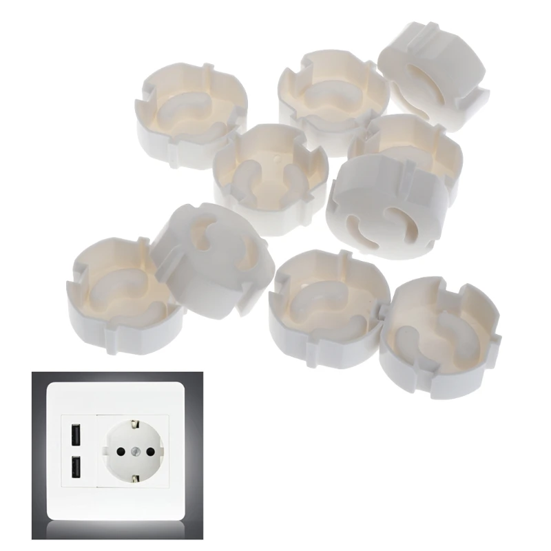 B2EB 10ks plug Covers UK pre deti s tesnou vodou vodotesnou zásuvkou