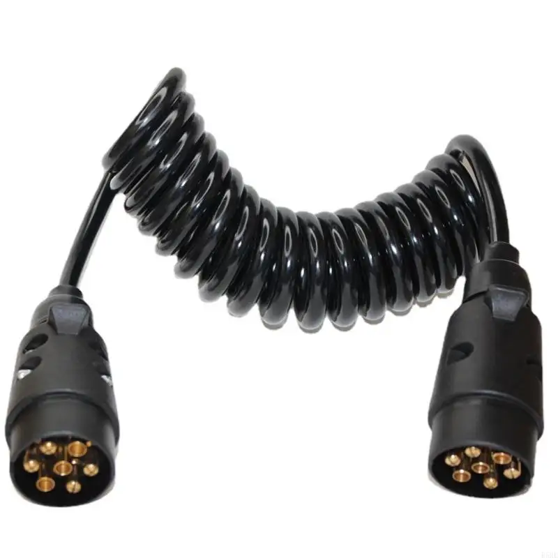 B5XE 7 PIN predlžovací adaptér káblový kábel Caravan Caravan Touler Touring Socket Plužová doska Drôtové konektory automatické nákladné vozidlo Automatické príslušenstvo pre 3