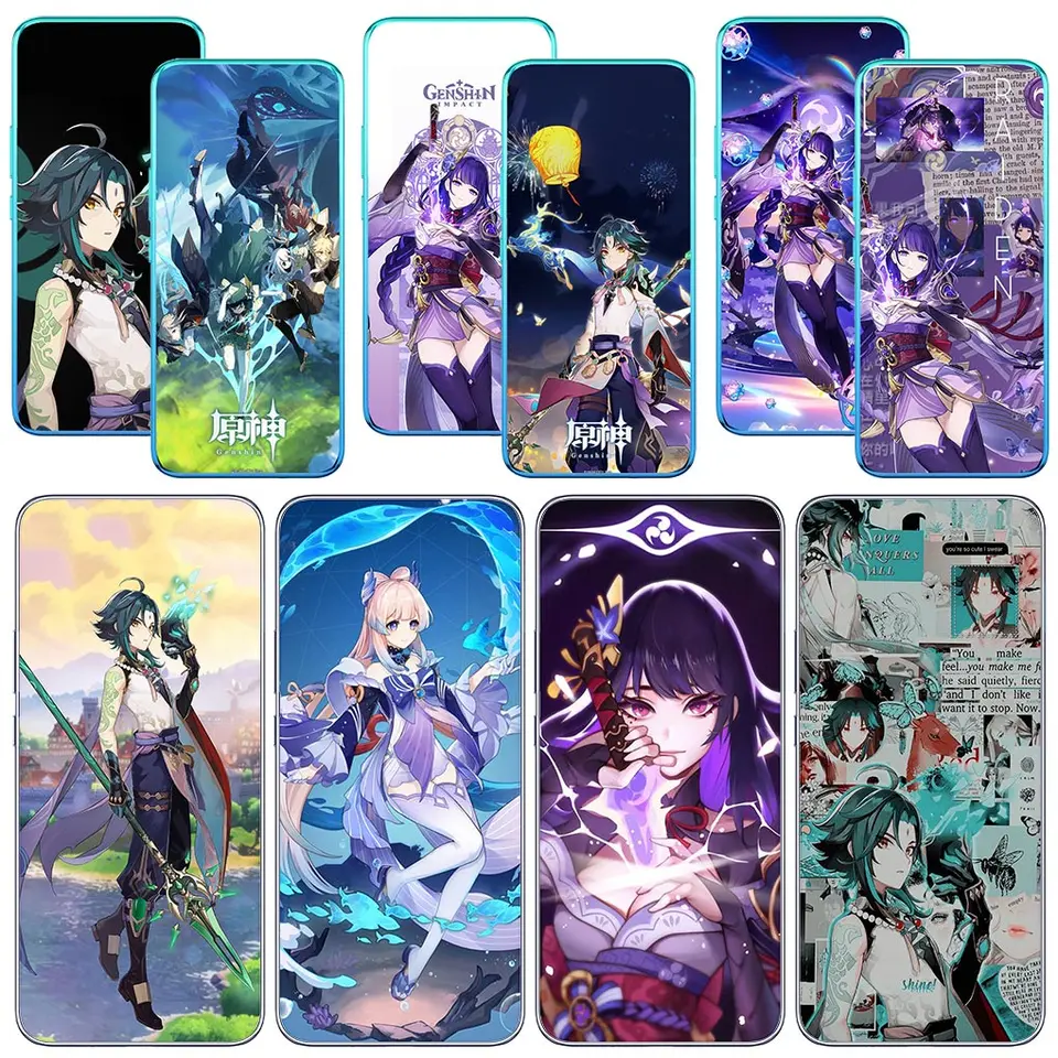 BAAL RAADEN SHOGUN GENSHIN IMPACT Xiao pre Motorola Moto Edge 40 50 Pro 30 Ultra Neo 20 One Fusion G200 E22 E40 E30 E22I Prípad