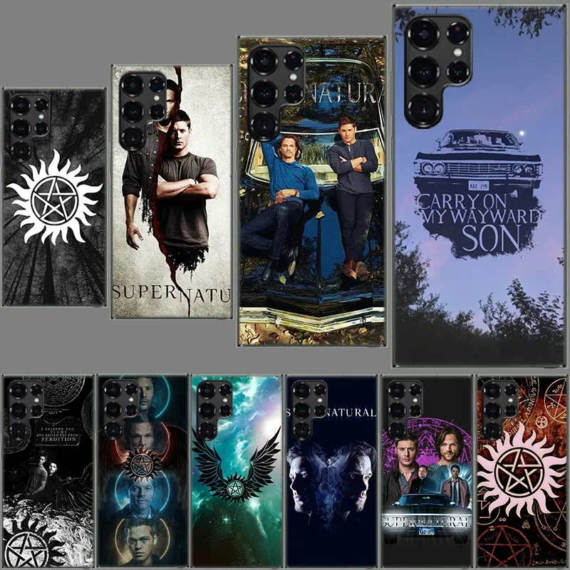 Babaite Supernatural SPN Dean a Sam Clear Case pre Samsung Galaxy S24 S23 S22 Ultra S21 S20 FE TPU CAPA PABELE PAILES S10 5G S9