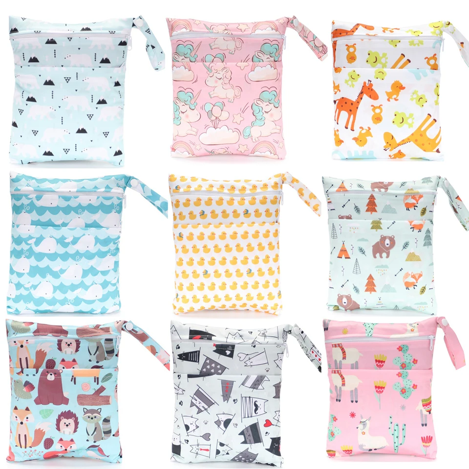 Baby 25*20 cm vrecká na plienky TPU Karika