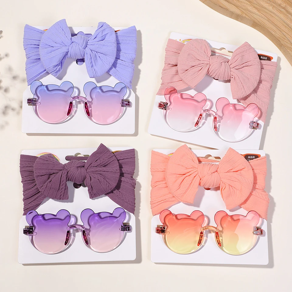 Baby nylon čelenka mäkká elastická laska