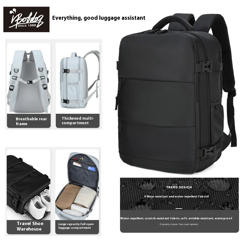 Backpack 40x20x25 Ryanair, cestovný batoh pre ženy, osobný predmet, ktorý prepravuje batoh, batoh pre notebook pre obchodný týždenník