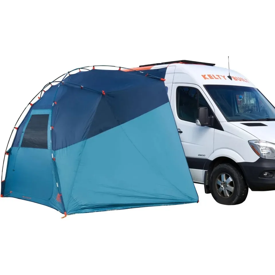 BackRoads Shelter Universal namontovaný automobilový kempingový prístrešok so zipsom, robustný rám, ochrana pred prvkami