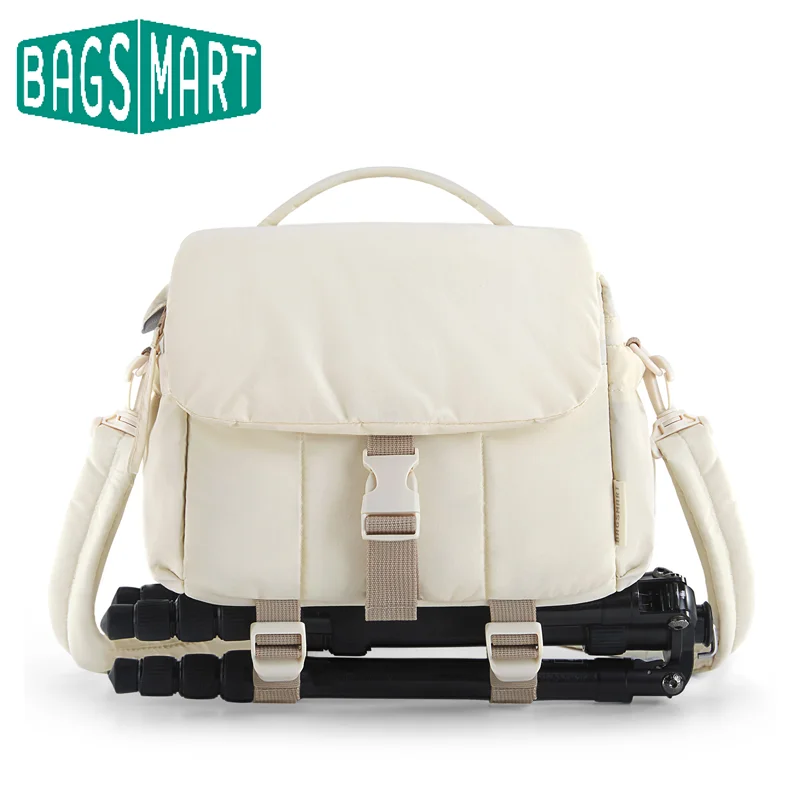 Bagsmart Camera Bag Fotograf CAMPORDER TAGS s kabelkami DSLR DSLR DSLR DSLR pre Sony Nikon Canon Panasonic