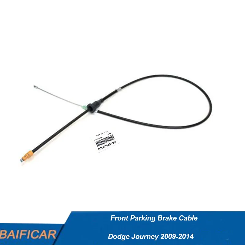 BAIFICAR BRAND NOVÝ PREDNÝ PARKOVÁ BRZDICKÝ KABEL 04766479AD FOR DODGE JOORNE 2009-2014