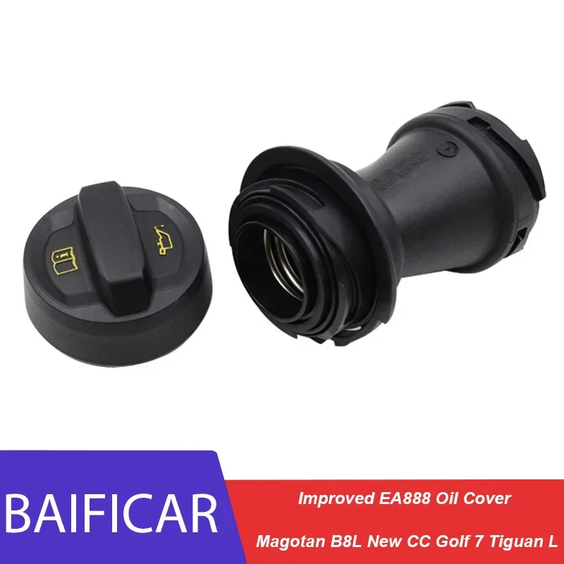 Baificar úplne nový originálny vylepšený EA888 Oil Cover 05E 103 485 B/ 06K 103 281 B pre VW Magotan B8L New CC Golf 7 Tiguan L L