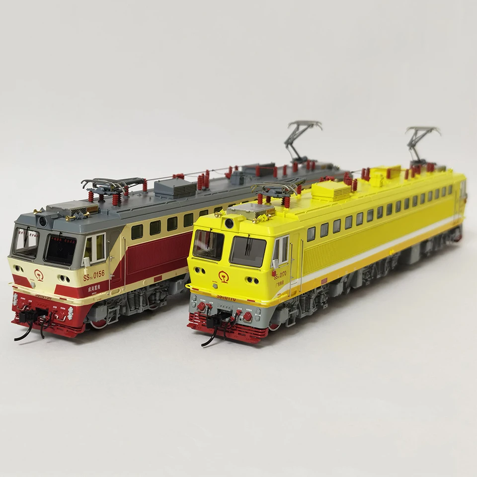 Baiwancheng Ho 1/87 Model vlaku SS7C Shaoshan 7C Electric Locomotive Model Model Toy Gift