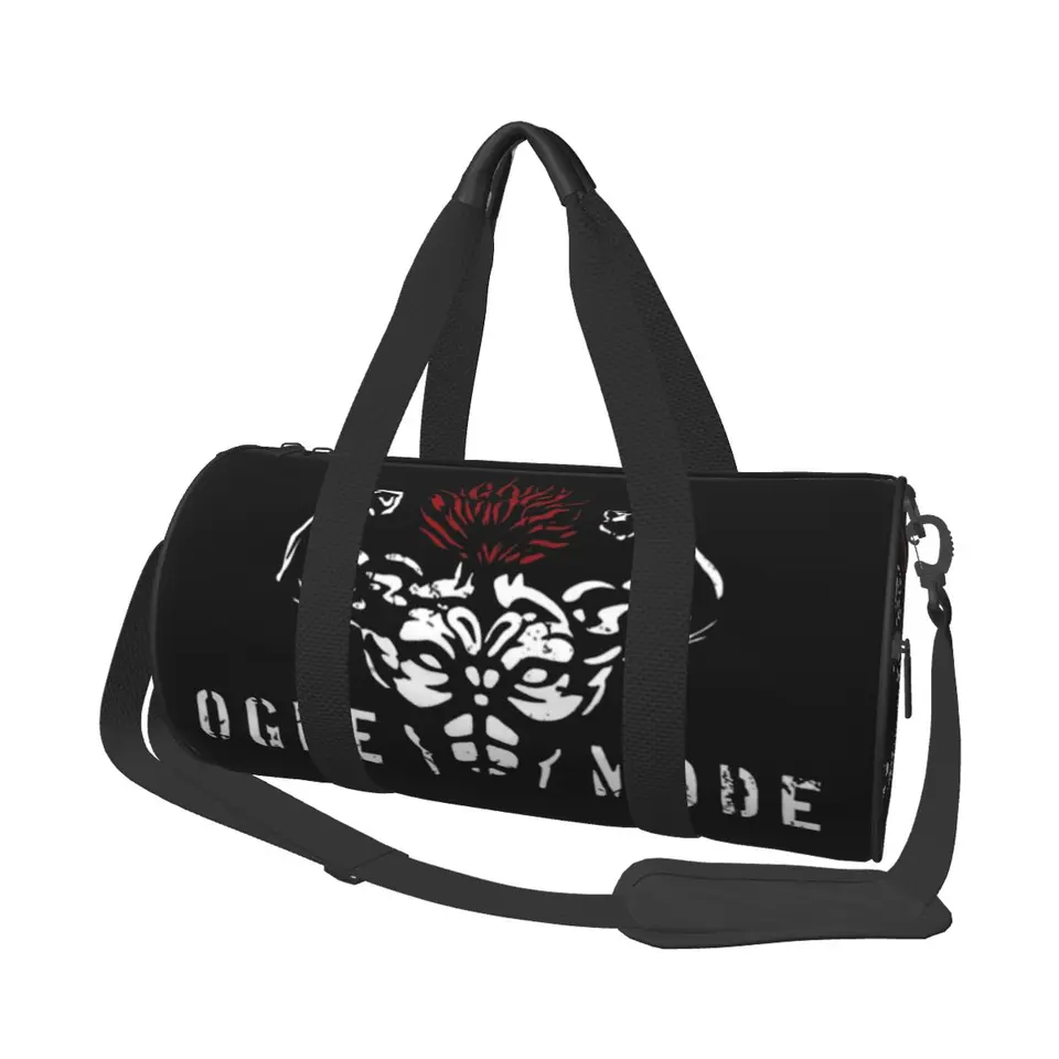 Baki anime tlače cestovná taška bojové veľké športové tašky Oxford Men Custom Gym Bag Swimming Novinka fitness taška