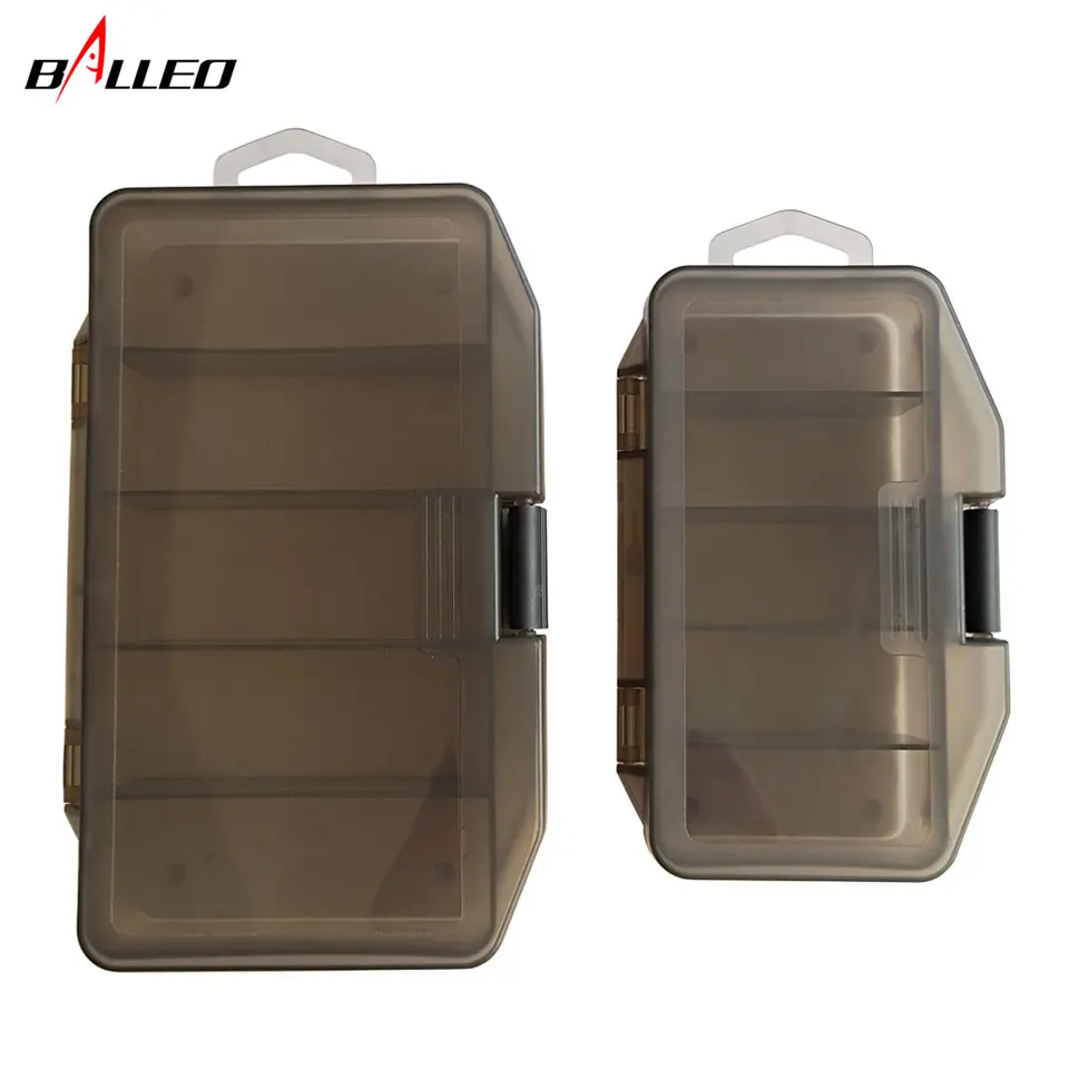 Balleo Fishing Lure Tackle Boxes 5 priehradiek Rybárske návnady Krabičky Skladovanie PVC Boxy