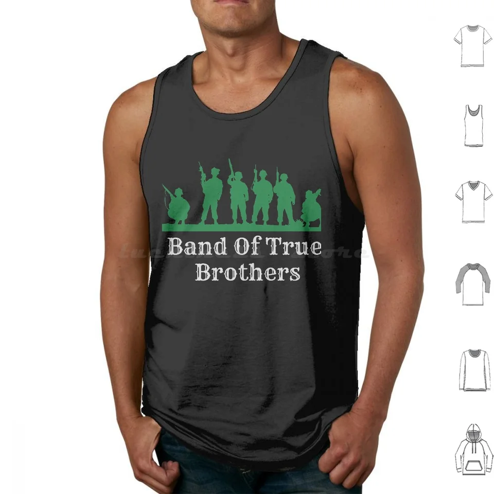 Band of True Brothers Tank Tops Print Cotton Band of Brothers Inspired Band of Brother Hbo Band of Brothers HBO War