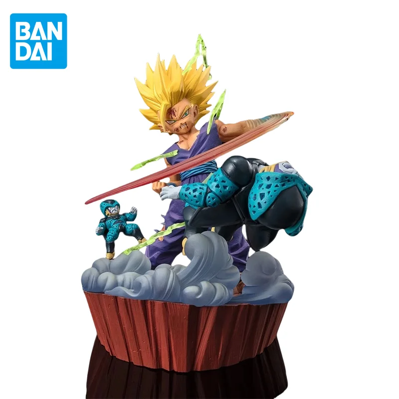 Bandai Original Dragon Ballz Anime Figu Figuartszero Super Saiyan 2 Son Gohan Action Figure Hračky pre deti zberateľ