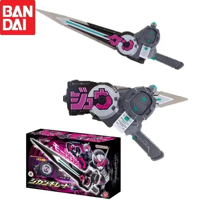 Bandai Original Kamen Rider Shi Wang Zio Time Sword Gun Gun Light rozsah zvukovej zbrane prepojenia číselníka Action figúrka