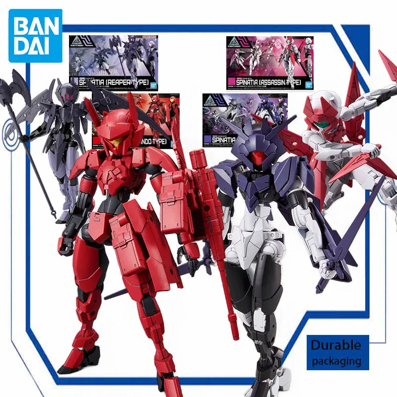 Bandai Original Model Kit Gundam 30 mm spinatia 1/144 Anime Action Action zostava modely hračiek Model darček pre chlapcov