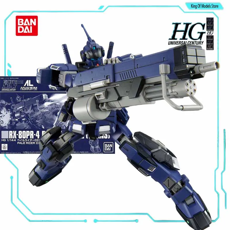 Bandai Original Model Model Kit HGUC 1/144 Pale Rider D 2 Titans Anime Action Action Model Model Hračka pre chlapcov
