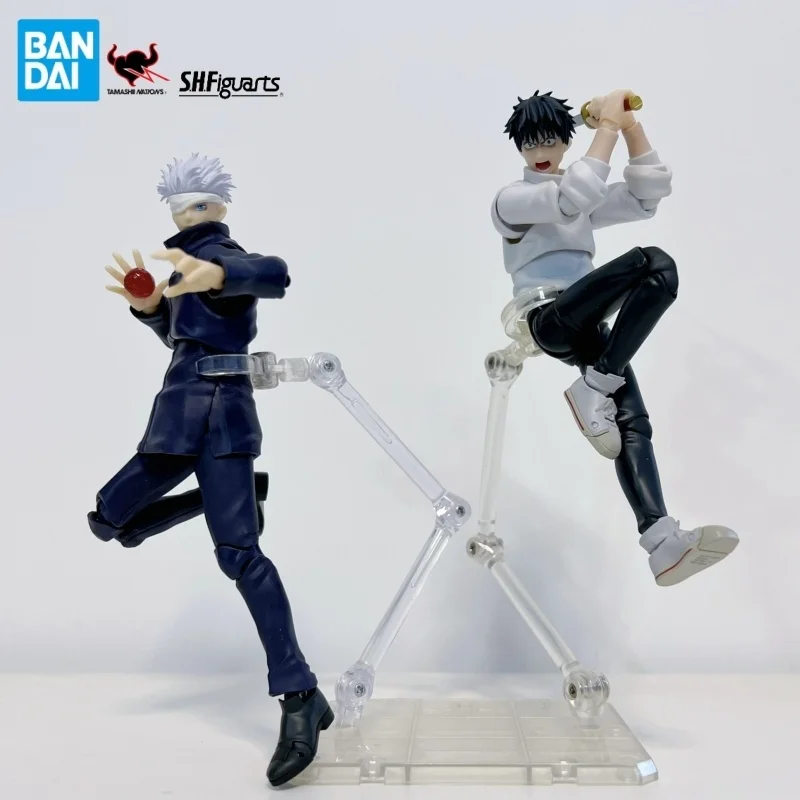 Bandai Original Shfiguarts Jujutsu Kaisen 0 anime figúrky okkotsu yuta gojo sacoru akčný model hračky hračky pre deti dary