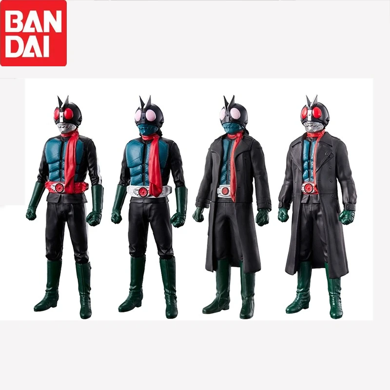 Bandai originálne akčné figúrky Kamen Rider Soft Adhesive Reviin Figures nových maskovaných jazdcov Cape Version Collection Hračky