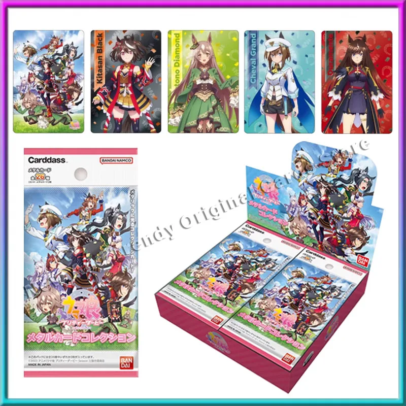 Bandai originálne Pretty Derby Season 3 Anime Figures Japanese Version Collection Hobby Cards Birthday Gifts Detské hračky