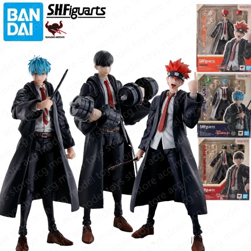 Bandai Shfiguarts SHF MASHLE: Kúzla a svaly dot Barrett Mashle Lance Crown Anime Action Figure Hračky Model Model