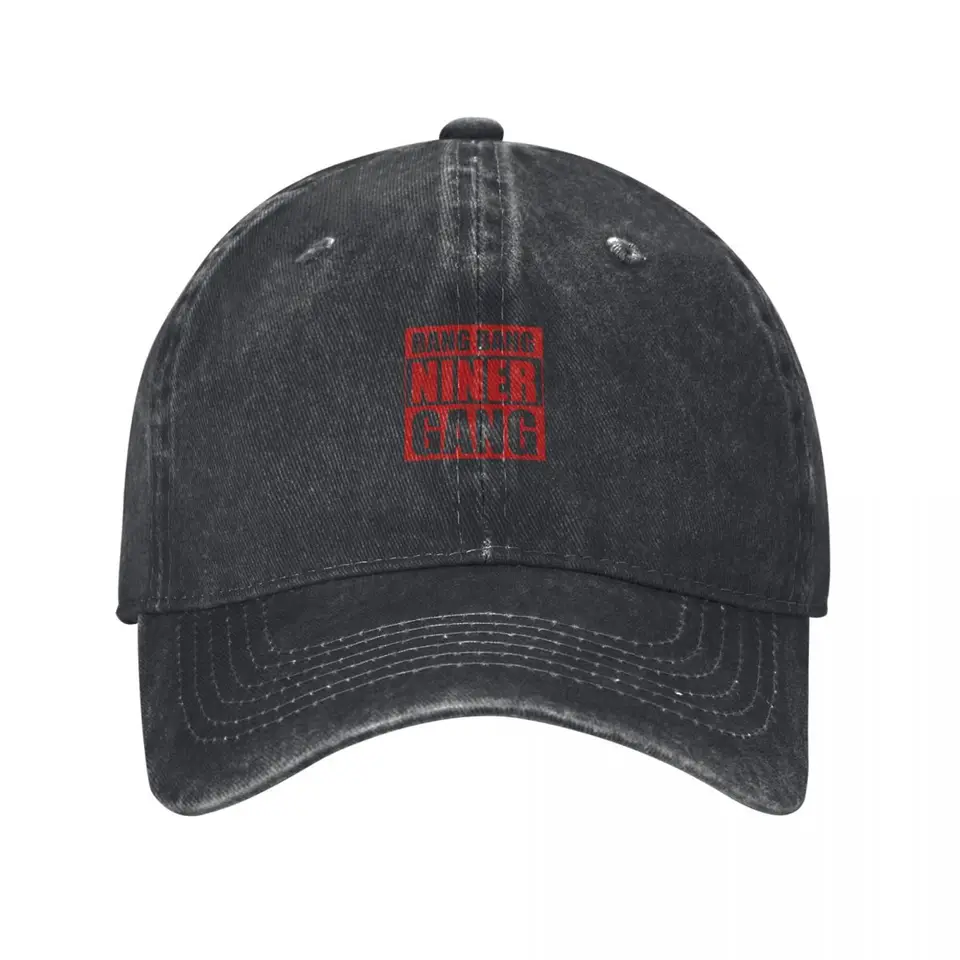 Bang Bang Niner Gang (červená) - 49ers baseballová čiapka Western Hat UV ochrana Solar Hat Dám