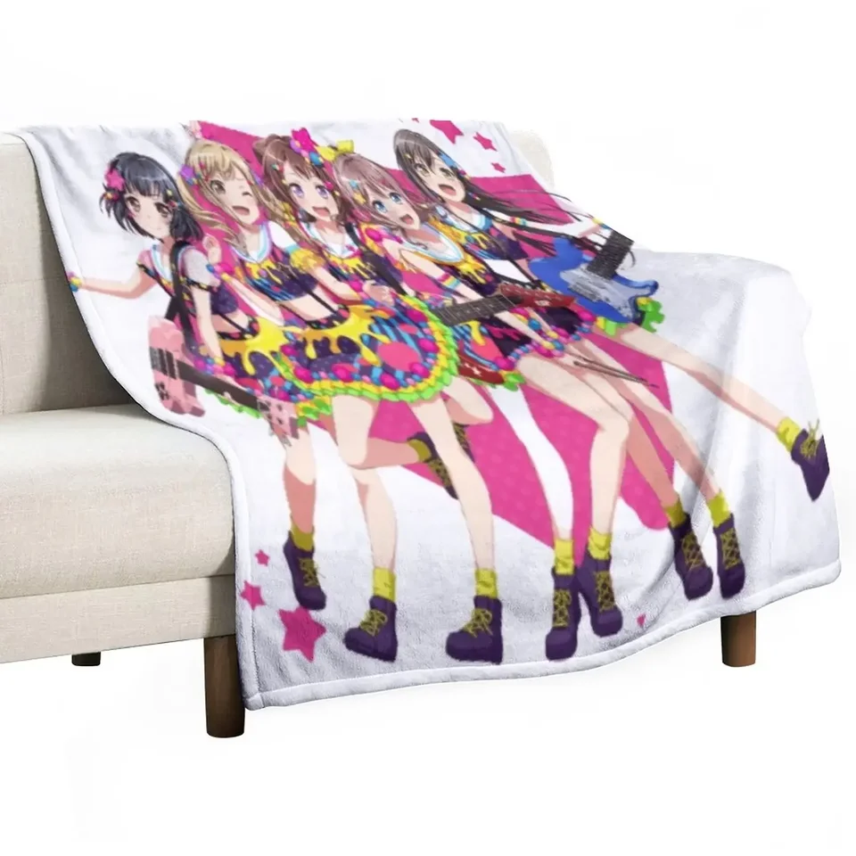 Bang Dream! Poppin 'sen! Hodiť prikrývky na deky
