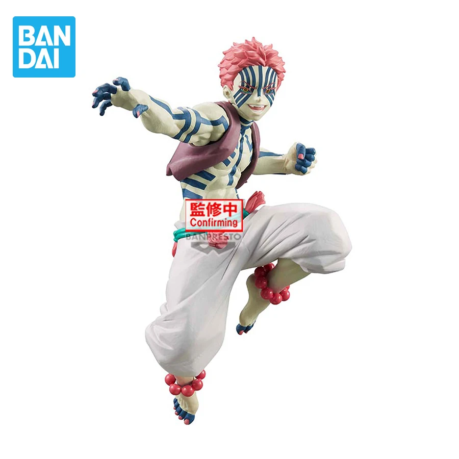 Banpresto Demon Slayer anime figuríny vibračné hviezdy Limited Akaza PVC Action Obrázky 130 mm figúrky zberateľské hračky