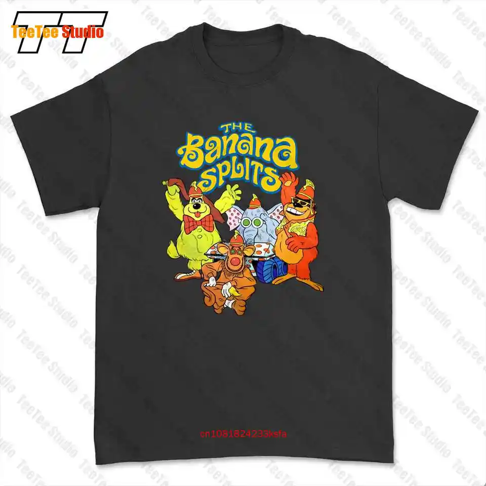 Banán rozdeľuje karikatúru Hanna Barbera tričko Tee KRW9