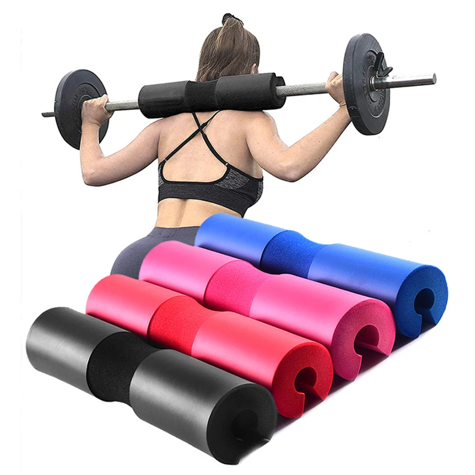 Barbell Squat Rameno Pad, pokrytie penového penového pokrytia bedra, pri zdvíhaní výcvikova
