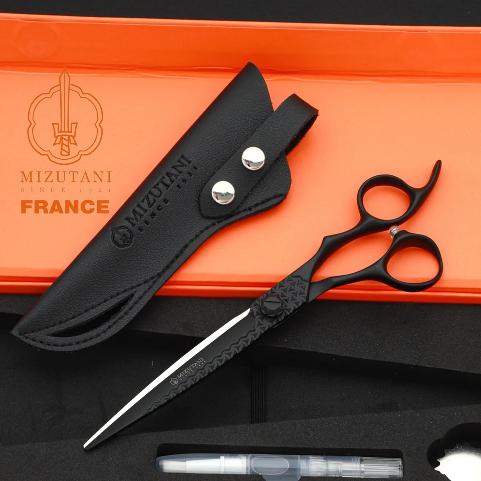Barber Sissors Profesionálne kaderníctvo Nožnice High-end Barbershop Nástroje 6,9 ​​palca prášku a oceľ VG10