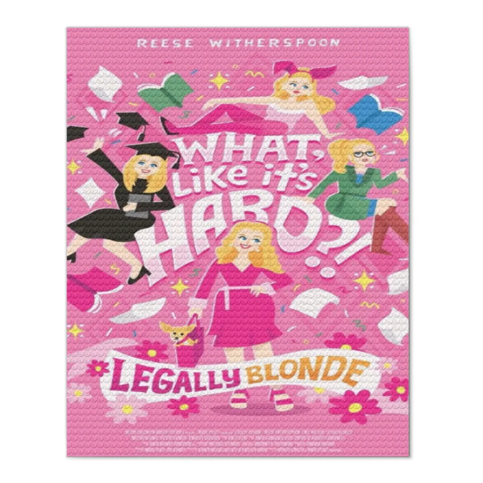 Barbie Hot Pink 5D DIY Diamond Painting Plné vŕtačky Diamantové mozaikové darčeky