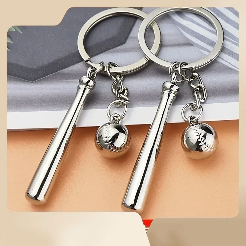 Baseball Metal Keychain Prívesok automobilový keyrings darček pre SkoDa VRS Octavia A7 Superb Fabia Rapid Yeti Kodiaq