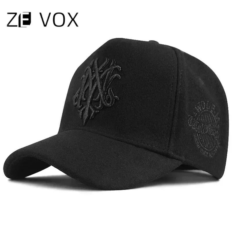 Baseballová čiapka veľká hlava veľká veľkosť pre mužov Ženy Zimný klobúk vlna udržiavajte teplý vetrový vaton Trucker Hat Hip Hop Fashion Snapback