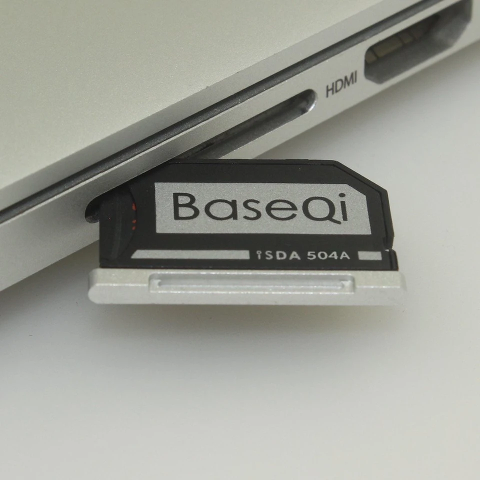 Baseqi pre MacBook Pro sietnicu 15 '' koncom roka 2013/po modeli 504a hliníková minidrive mikropodniky Micro SD Card Adapter Card Reader