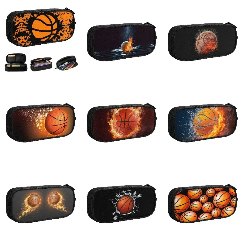 Basketbalová flyskala škola Cencil Case Girl Boy Boy