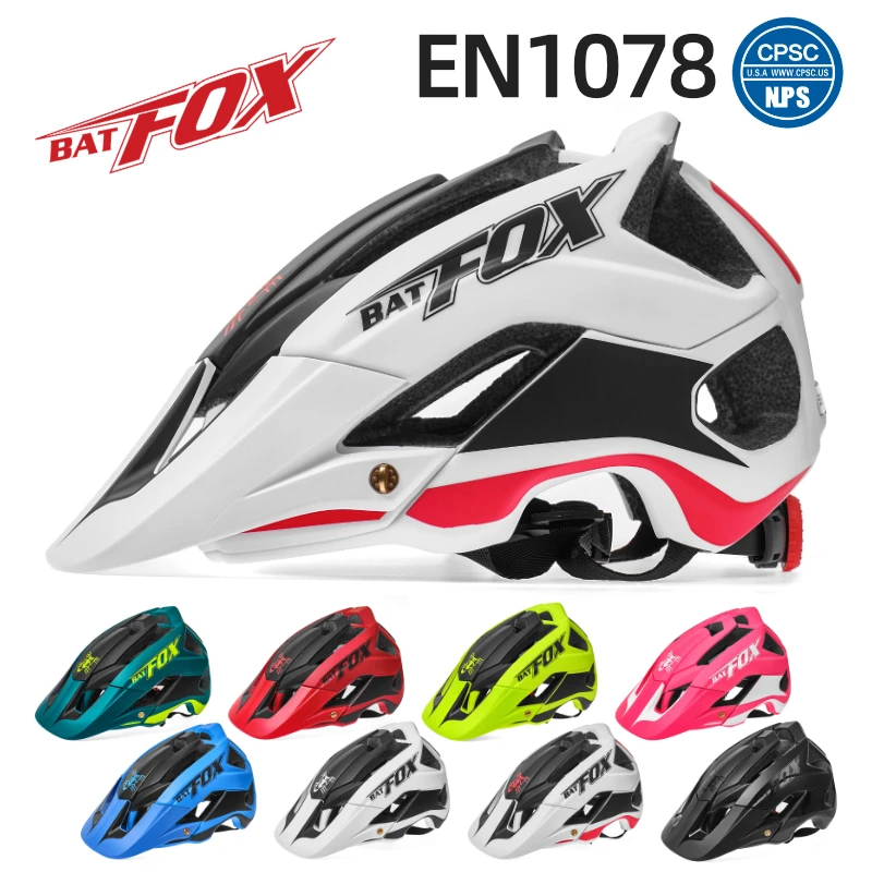 Batfox Bike Helma Men Ženy skateboard skúter korčuľovanie detská bezpečnostná čiapka Kids Outdoor Sports Dospelý cyklovanie MTB Bicykel prilby