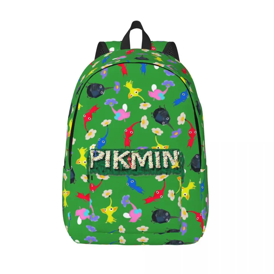 Batoh loga Pikmin pre materskú školu Študentská škola študent Bookbag Boy Girl Girl Kids Daypack Outdoor