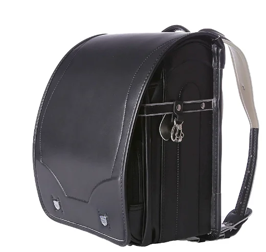 Batoh poloautomatický satchel japonská školská taška pre dievčatá a chlapci PU kožená japonská školská taška pre študentov PU deti